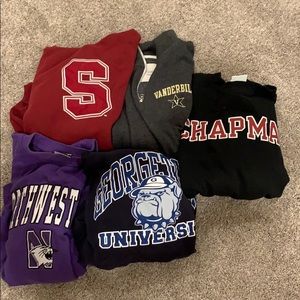 COLLEGE SWEATSHIRT BUNDLE